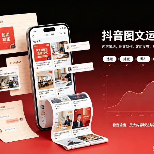 元江抖音图文代运营服务